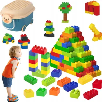 ostatní stavebnice STAVEBNICE STAVEBNICE PLASTOVÉ 73 dílků SADA KREATIVNÍCH KOSTEK