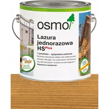Olej na dřevo OSMO Jednovrstvá lazura Olejová lazura HS PLUS DUB 9241 0,75L