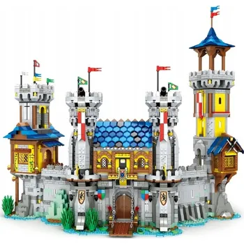 ostatní stavebnice Reobrix Středověké město - stavebnice s osvětlením, 2722 dílků