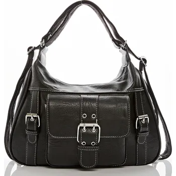 Kabelka 3Pagen Kabelka Tara černá