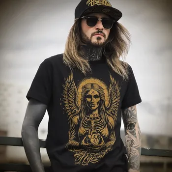 Pánské tričko tričko hardcore pánské - ANGEL HEART - HYRAW - 254TS06 - XXL