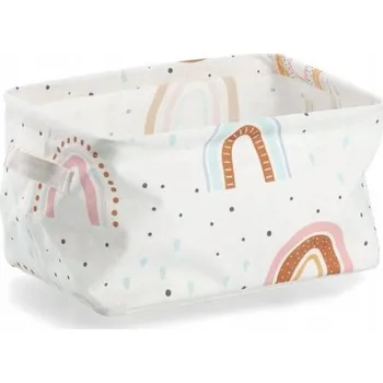 Úložný box TEXTILNÍ KOŠÍK PRO DĚTI OBDÉLNÍKOVÝ NA HRAČKY DO DĚTSKÉHO POKOJE