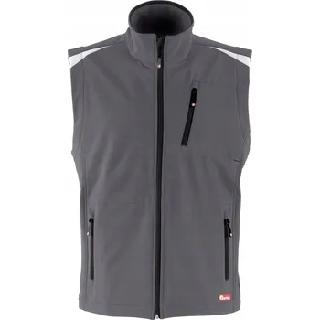 Pánská pracovní vesta softshell bez rukávů XXL