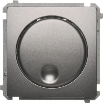 vypínač Regulátor otočný tlačítkový, 1 – 10 V, otočné stmívání, tlačítkové spínání,, Simon Basic BMS9V.01/21