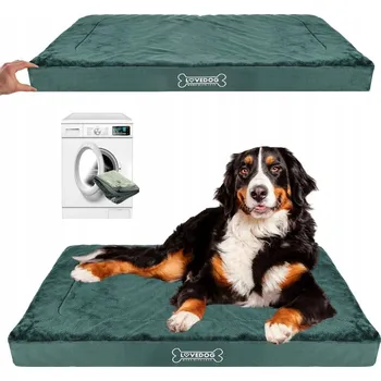 Pelíšek pro psa Lovedog matrace pro psa zelená 120 cm x 90 cm