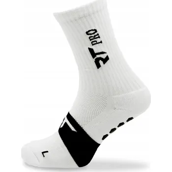 Pánské ponožky Ponožky sportovní protiskluzové ponožky pánské RT 41-43 bílé