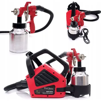Stříkací pistole Elektrická stříkací pistole Kraft&Dele 600W, 1000 MNL, 1L