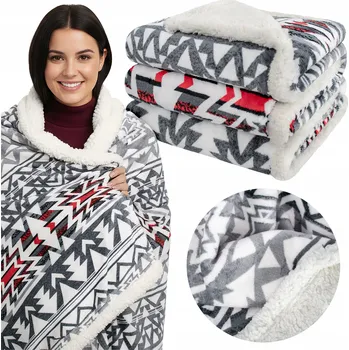 deka Deka DOMAREX polyester 160 cm x 130 cm šedá