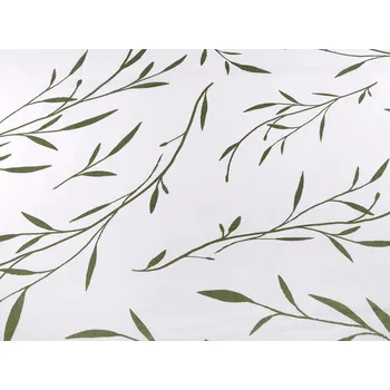 Bavlněná látka / plátno listy Varianta: 1 zelená, Balení: 1 m