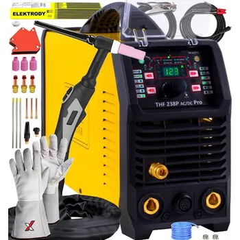 Svářečka Invertorová svářečka TIG THF238 LCD PRO AC/DC MAGNUM