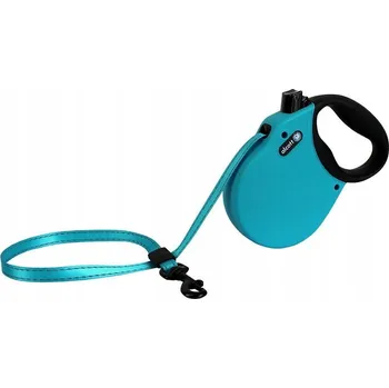 Vodítko pro psa Alcott Adventure Blue reflexní samonavíjecí vodítko pro psy, modré M