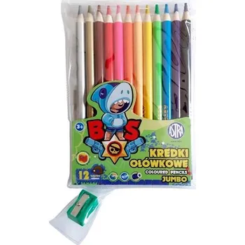 Výtvárné potřeby PASTELKY A OŘEZÁVÁTKO BRAWL STARS Ast 312 221 006 SHARK Velikost: uni