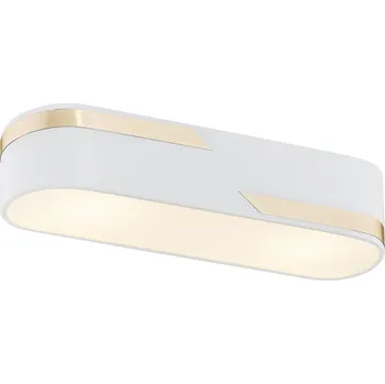 Stropní Svítidlo čtvercový Argon 50 x 110 cm bílý, žlutý