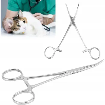 Kosmetika pro psa HEMOSTATICKÉ PEANY 16CM CHIRURGICKÉ KLASICKÉ PRO PSY A KOČKY - NA VYTRHÁVÁNÍ SRSTI