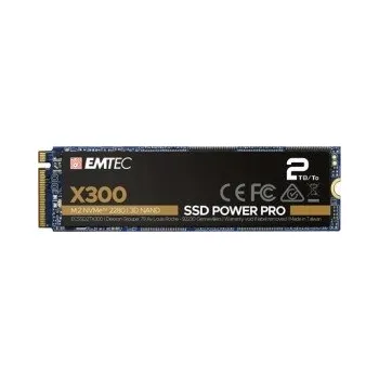 SSD disk SSD disk Emtec X300 Power Pro 2TB M.2 2280 PCIE x4 Gen3 NVMe (ECSSD2TX300)