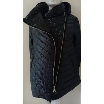 Dámská zimní bunda s kapucí M51818 - Zaks černá 52