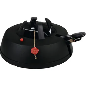 Stojánek na vánoční stromek Stojan na stromek KRINNER Black Edition Comfort Grip S max. výška stromku 2,2 m průměr kmene 11 cm černý