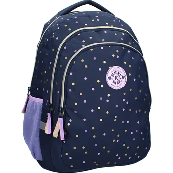 Školní batoh ŠKOLNÍ BATOH MILKY KISS 44 cm Va 037-00520 tm. modrý Dotted delight Velikost: uni