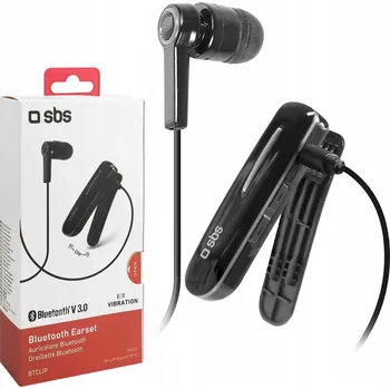 Sluchátka Bezdrátová sluchátka do uší SBS TECLIPHEADSETBTK