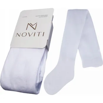 Dětské punčocháče Noviti bílé bavlna velikost 128