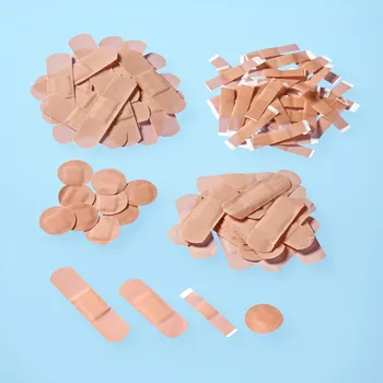 Náplast 3Pagen 100 voděodolných náplastí velikosti: 20 ks po 72 x 19 mm, 20 ks po 56 x 19 mm, 50 ks po 40 x 10 mm a 10 ks po průměr 22 mm.