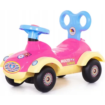 Odrážedlo "Sabrina" odrážedlo pro dívky | Růžové vzdělávací odrážedlo 1+