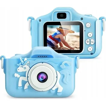 Digitální kompakt DĚTSKÝ DIGITÁLNÍ FOTOAPARÁT 40MP FHD 1080p selfie PL