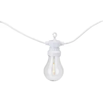 ProGarden Světelný řetěz LED PARTY 20 žárovek bílý KO-LE2200270