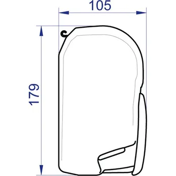 Markýza Markýza Thule Omnistor 8000 230V eloxovaná, 6m látka Mystic Grey
