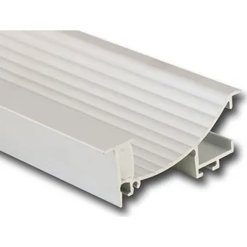 LED páska Vestavný hliníkový profil AT pro sádrokarton, 29x70mm, vč. čirého difuzoru, 2m