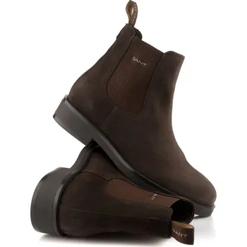 Pánská zimní obuv KOTNÍKOVÁ OBUV GANT PREPDALE ESPRESSO BROWN