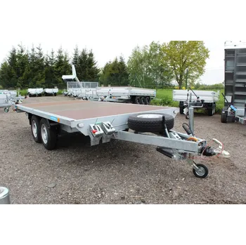 Přívěs k motorovému vozidlu Unikol Přívěs UNK 2000x4000 plato 3500kg napr. 4400kg