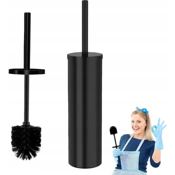 WC štětka Závěsný WC kartáč do koupelny na toaletu s držákem na zeď - VELKÝ