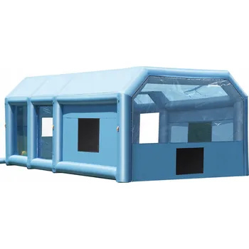 Stan Nafukovací lakýrnický stan Lakovací kabina automobilová 7x4x2,75 m