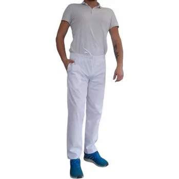 Pánské kalhoty Pánské pekařské kalhoty BOZP velikosti 5XL, catering, kuchařské kalhoty POLSKÝ VÝROBEK
