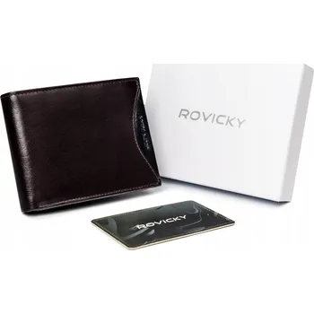 Peněženka Peněženka Rovicky , přírodní lícová kůže, vícebarevná - muž