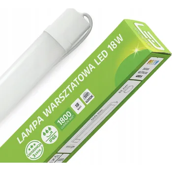 LED Dílenské Svítidlo Stropní 18W Vodotěsné 60cm IP65