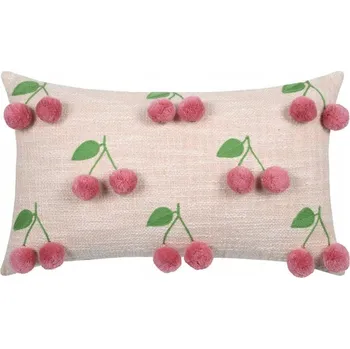 Polštář Dekorativní Polštář SWEETLOVE 30x50 cm třešně 3D dekorativní boho polštář