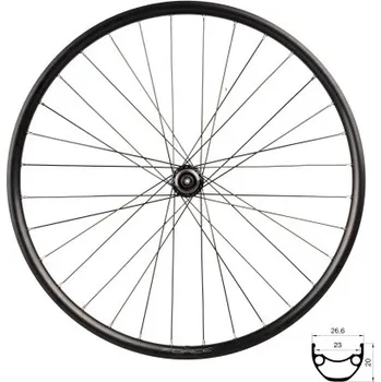 Zapletené kolo 27,5" přední kolo FORCE XC Disc 7026843 - Černá, 584x23