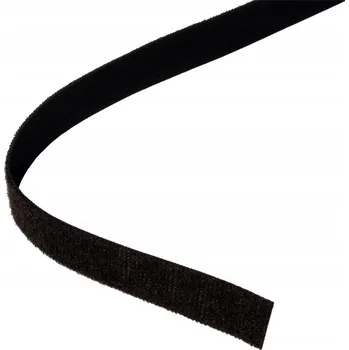 Organizace kabelů VELCRO Páska na kabely 20mm x 25m černá
