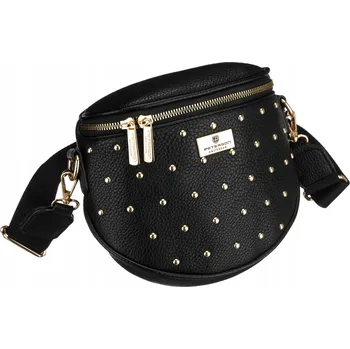 Kabelka Peterson ledvinka přes rameno Dámská ledvinka Peterson 3582 BLACK černá