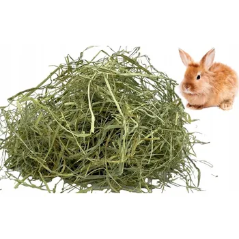 Krmivo pro hlodavce Ekologické seno letošní pro králíky 1kg (1000g) čerstvé