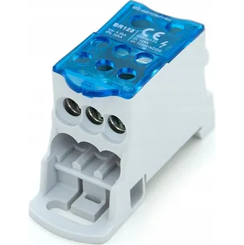 Rozvaděč Rozvodný blok, můstek na DIN lištu 125A ELS Elektrotechnika BR125