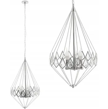 Závěsné svítidlo TOOLIGHT Glamour 3-bodové osvětlení E14