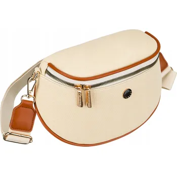 Kabelka Peterson ledvinka přes rameno Dámská ledvinka Peterson 2010 ECRU béžová