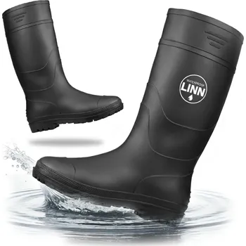 Pracovní obuv Pracovní gumáky FORINT Pánské gumáky holínky pracovní vysoké BOZP velikost 45