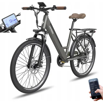 Elektrokolo Elektrokolo (do 250 W) Fafrees F26 Pro, velikost rámu L, hliníkový rám, 26" kola, šedé, 250 W