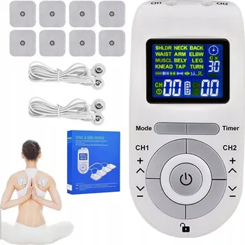 IP kamera ELEKTROSTIMULÁTOR SVALŮ A NERVŮ TENS EMS MASÁŽ PRO MASÁŽ TĚLA 12 REŽIMŮ
