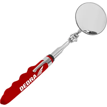 Alkohol tester Kontrolní zrcátko 50mm, teleskopické 250-715mm, kulaté DEDRA 06F800