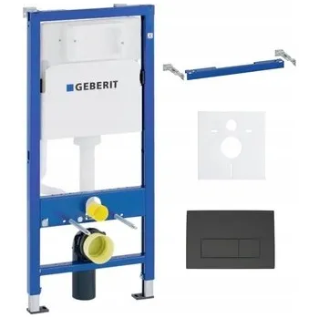 WC sada RÁM GEBERIT UP100 DUOFIX WC V112 DELTA + TLAČÍTKO DELTA 50 CHROM LESKLÝ